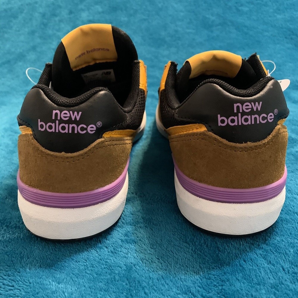 New Balance All Coasts AM574 Court (Brown/Black) Men's Skate Shoes AM574SEK 2E - Picture 6 of 6